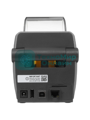 Принтер этикеток термотрансферный Zebra TT ZD220 203 dpi, 102 мм/сек, USB, черный