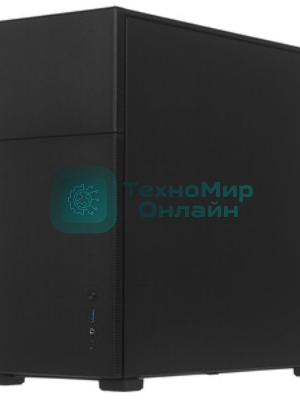Компьютерный корпус без блока питания JONSBO D41 STD Black ATX без БП, боковая панель из закаленного стекла, mini-ITX, micro-ATX, ATX, черный