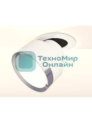 Светильник Ambrella Light XM8101502 SWH/PSL белый песок/серебро полированное GX53 (A2241, A2105, C8101, N8118)