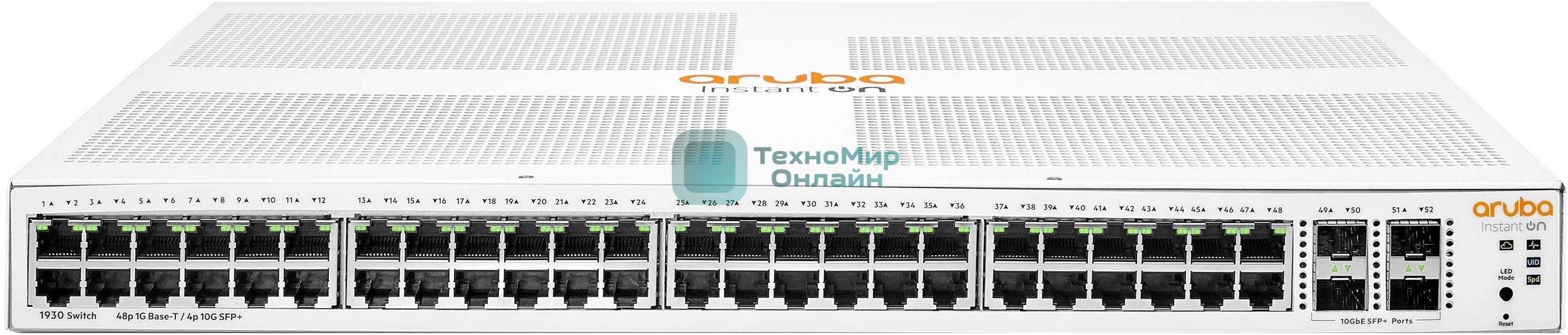 Коммутатор HPE Aruba IOn 1930 48G 4SFP+ Switch
