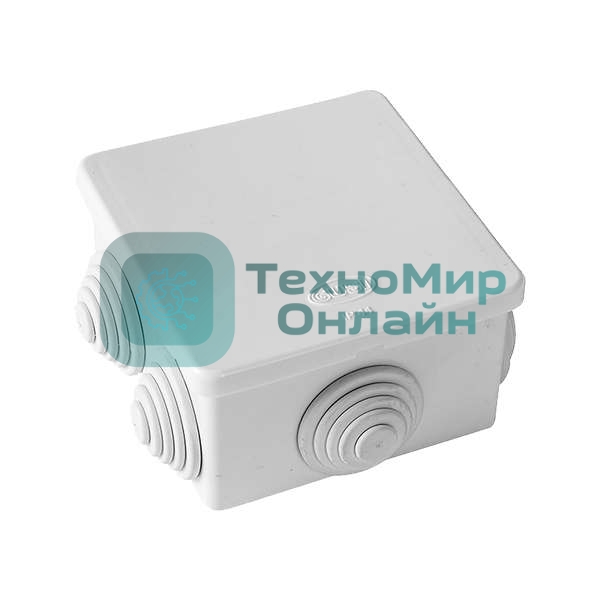 Коробка распределительная ОП 70х70х40 IP44 бел. ГУСИ С3В76 Б Евро