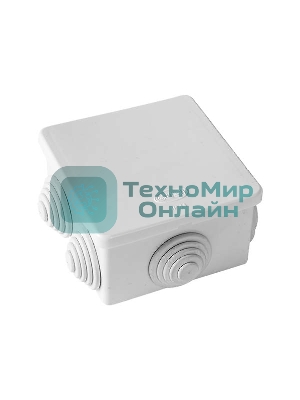 Коробка распределительная ОП 70х70х40 IP44 бел. ГУСИ С3В76 Б Евро