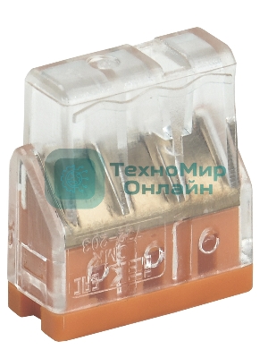 Клемма строительно-монтажная СМК 772-203 (уп.4шт) IEK UKZ30-203-004