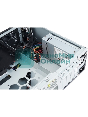 Компьютерный корпус Slim Desktop INWIN CJ708BL IP-S265AU7-2 80plus Bronze, U3*2+U2*2+A(HD)+TYPE 3.1C + FAN 80*15мм + intrusion switch INWIN Slim Case