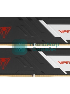Оперативная память Patriot Viper Venom, DDR5, 32GB (2x16GB), 6800MHz, CL34, DIMM, с радиатором, черный