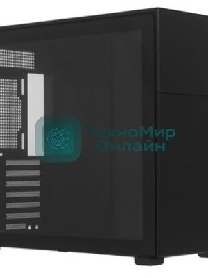 Компьютерный корпус без блока питания JONSBO D41 STD Black ATX без БП, боковая панель из закаленного стекла, mini-ITX, micro-ATX, ATX, черный