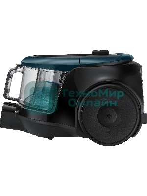 Пылесос Samsung VC18M21C0VN/EV зеленый/черный, 380/1800 Вт, уборка сухой, пылесборник контейнер 1.5 л