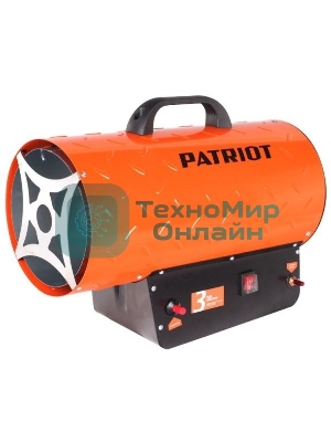 Тепловая пушка газовая Patriot GS 30 30000Вт оранжевый