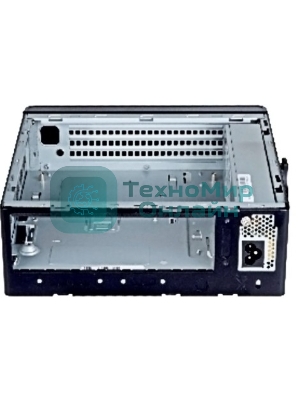 Компьютерный корпус Powerman EQ101BK slim ATX 200W Black 6117857 (8см Fan, 2* USB 3.0, Audio, PM-200ATX-PRO APFC)