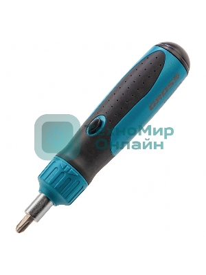 Отвертка реверсивная Gross механизм SmartPush, 12 шт., S2