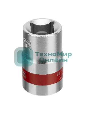 Головка торцевая Matrix, 17 мм, 6-гранная, CrV, под квадрат 1/2