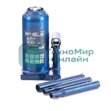 Домкрат STELS 51140 гидравлический бутылочный телескопический, 4 т