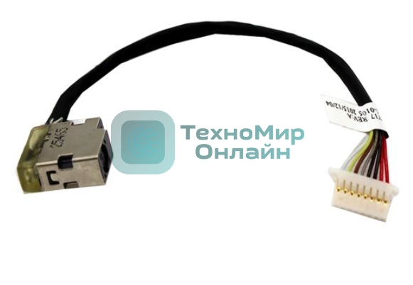 Разъем для ноутбука HP ProBook 430 455 440 470 450 G4 G5 828949-007 c кабелем 8-pin