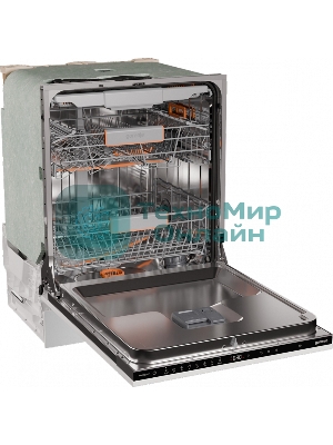 Посудомоечная машина встраиваемая Gorenje GV673B65 16 комплектов, 3 корзины, инверторный мотор, отсрочка старта, Wi-Fi управление, сенсорное управление, полный AquaStop, сенсор уровня воды, энергоэффективность А+++, уровень шума 42 дБ, белый