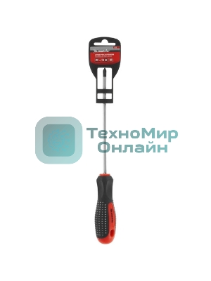 Отвертка Matrix Fusion 11439 PH1 х 150 мм, CrV, 3-х компонентная рукоятка 