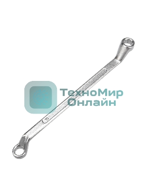 Ключ накидной коленчатый Rexant 10х13 мм, хром