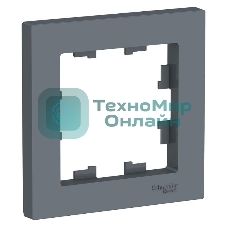 Рамка однопостовая AtlasDesign грифель