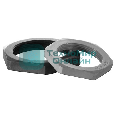 Гайка DKC PAGM20N полиамид М20х1.5 черный (уп. 20 шт)