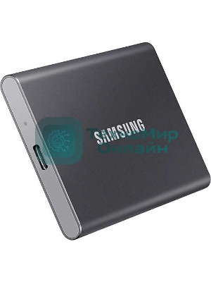 Внешний SSD Samsung T7, 1TB, USB 3.2 Gen 2 Type-C, R/W 1050/1000, серый