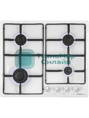 Газовая варочная панель HOMSair HGE643WH