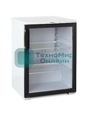 Холодильная витрина Бирюса Б-B152 черный однокамерный 120 л