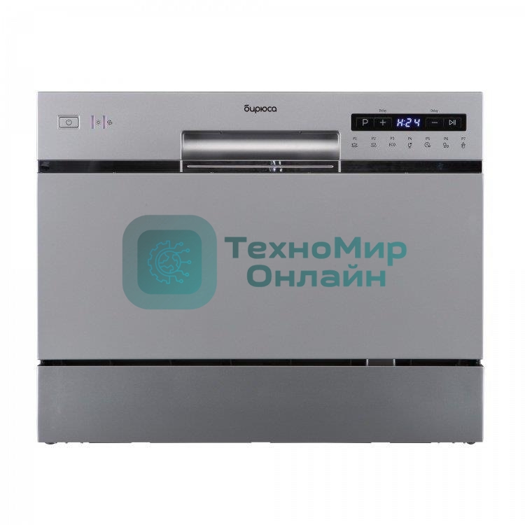 Посудомоечная машина Бирюса DWC-506/7 M, металл, 55 см, 6 компл., 49 дБ, класс A+