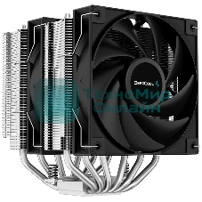 Кулер Deepcool AG620 R-AG620-BKNNMN-G-1 серебристый/черный 120мм алюминий+медь 1850rpm 29.4db 260W 157мм