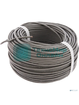 Кабель UTP PROconnect 4PR 24AWG, CU (медь), CAT5E, 100 МГц, PVC, серый, бухта 100 м