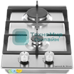 Газовая варочная поверхность Zigmund & Shtain Sabaf G 14.3 S нержавеющая сталь