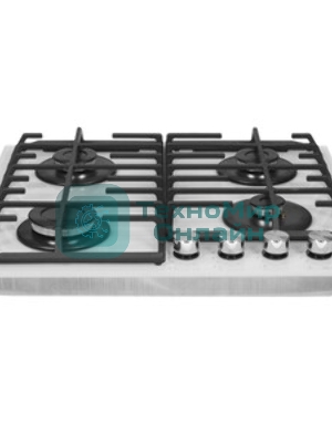 Газовая варочная панель Maunfeld EGHG.64.6CW/G, 4 конфорки, закаленное стекло, белый