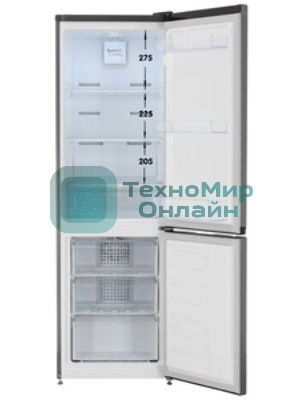 Холодильник Beko B1RCNK272G серый, двухкамерный 163/76л морозилка снизу, No Frost