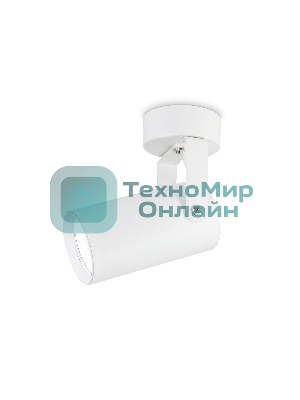 Накладной поворотный спот Ambrella light TA1302 WH белый GU10 max 12W 100*55*165