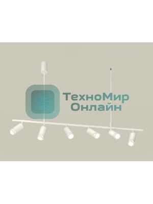 Светильник Ambrella light XB9005350/6 SWH/CL белый песок/прозрачный MR16 GU5.3 (С9005, С6322, N6150)