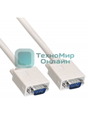Кабель VGA Buro CAB016S-06 VGA HD15 (m)/VGA HD15 (m) 1.8м феррит.кольца