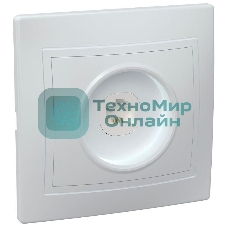 Розетка телефонная 1-м СП Кварта РТ10-КБ IP20 белый IEK ETK10-K01-DM