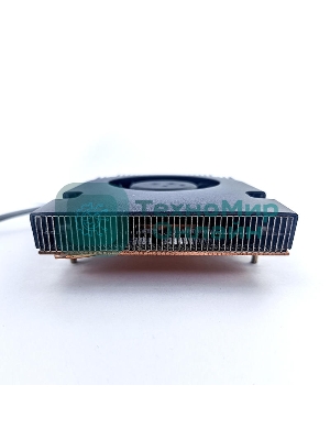 Кулер Foxline D65 черный алюминий+медь 2500rpm 32.6db 4-pin 65w 17мм