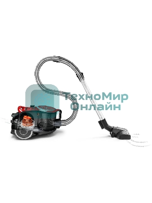 Пылесос Bosch BGS412234A красный, 2200 Вт, уборка сухая, пылесборник контейнер, 2.4 л