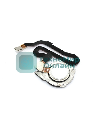 Кнопка HOME в сборе с механизмом и шлейфом для Huawei Honor 8, белый