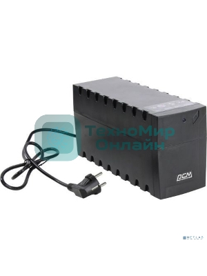 Источник бесперебойного питания Powercom RPT-1000AP EURO 600W USB