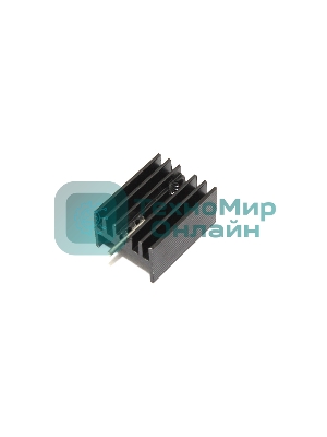 Аллюминиевый радиатор TO-220 Mosfet, 20x15x10 мм, 1Pin