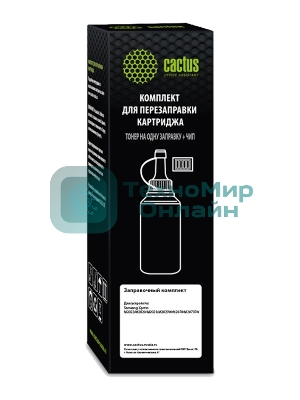 Тонер Cactus CS-RK-MLT-D111L черный туба 60гр. с чипом для принтера Samsung Xpress M2022/M2020/M2021/M2020W/M2070/M2070FW