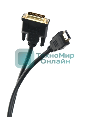 Кабель HDMI to DVI-D (19M -25M) 2м, TV-COM LCG135E-2M