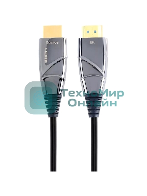 Активный оптический кабель VCOM D3743-20M HDMI 19M/M,ver. 2.1, 8K@60 Hz 20m VCOM D3743-20M