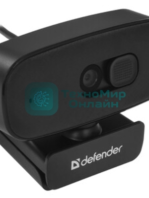 Веб-камера Defender G-lens 2788 UHD 3840x2160, 30 кадр/с, USB, шторка приватности, крепление на мониторе