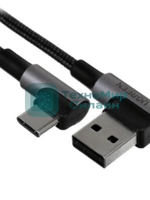 Кабель USB-A to Type-C, silica gel, 1м, 3A, 18W (gren)
