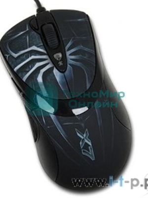 Мышь проводная A4Tech XL-747H синий, 3600 dpi, USB, кнопки - 7