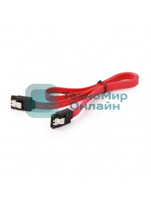 Кабель интерфейсный SATAIII Cablexpert CC-SATAM-DATA-XL, 100 см, 7pin/7pin, защелка, пакет