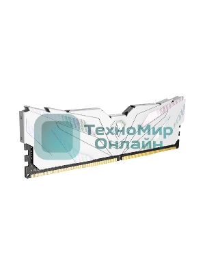 Оперативная память NETAC, DDR4, 32GB (2x16GB), 3200MHz, CL16, DIMM, с радиаторами, белый