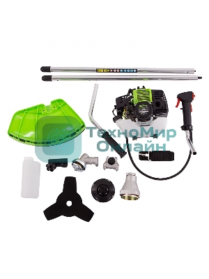 Триммер бензиновый КС-1800Р, 33 см3, разъемная штанга, состоит из 2 частей Сибртех