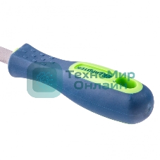 Напильник Сибртех 200 мм, трехгранный, двухкомпонентная рукоятка, №2